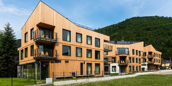 Apartmány priamo pri vrchu Szczyrk: wellness aj raňajky