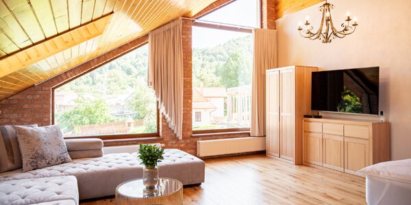 Romantický pobyt s polpenziou a novootvorené wellness neobmedzene