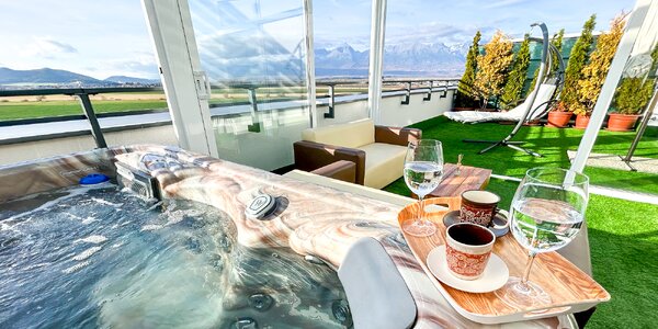 Luxusný apartmán s privátnym wellness a výhľadom na Tatry