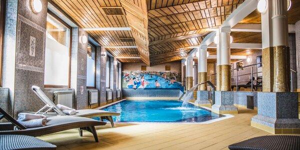 Pohodlné izby na slávnej ulici Krupówki v Zakopanom a wellness neobmedzene