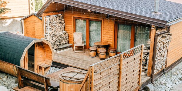 Domček v Tatrách: súkromný wellness aj polpenzia