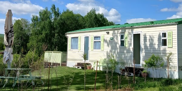 Pobyt na Vysočine: mobilný domček až pre 5 osôb