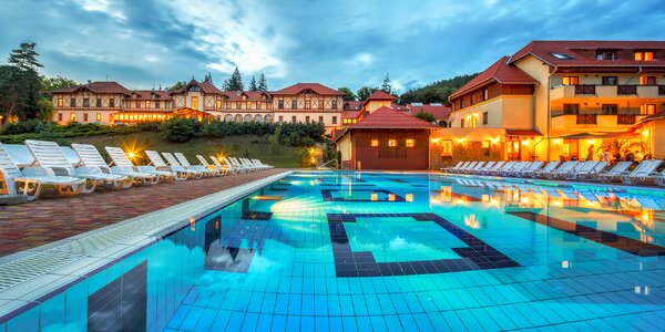 Wellness pobyt v pohorí Matra s polpenziou