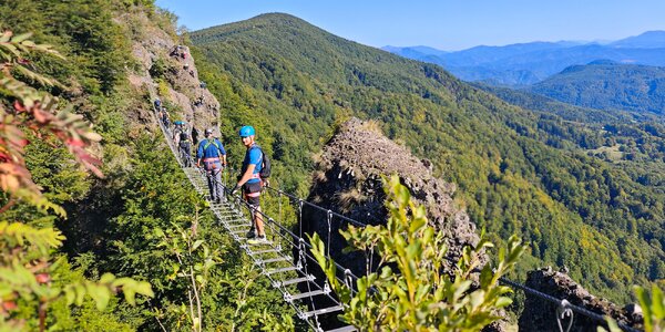 Ferrata Skalka pri Kremnici so skúseným inštruktorom