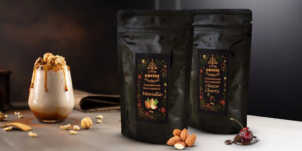 Lahodná rozpustná káva 10 príchutí aj v degustačnej sade