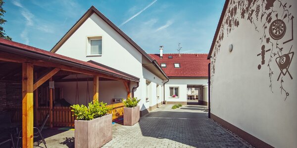 Penzión neďaleko Mikulova a Pálavy s jedlom aj bez