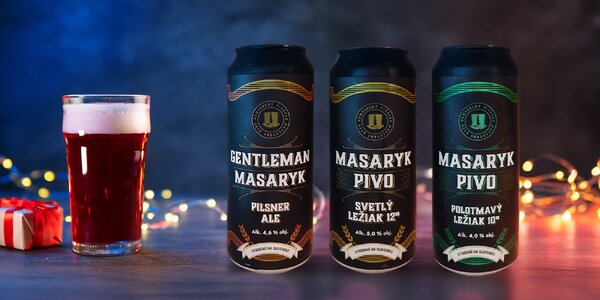 Pivné degustačné balíčky aj s pohárom v darčekovom balení