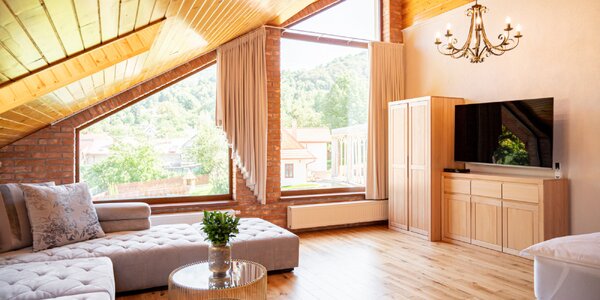 Romantický pobyt s polpenziou a novootvorené wellness neobmedzene