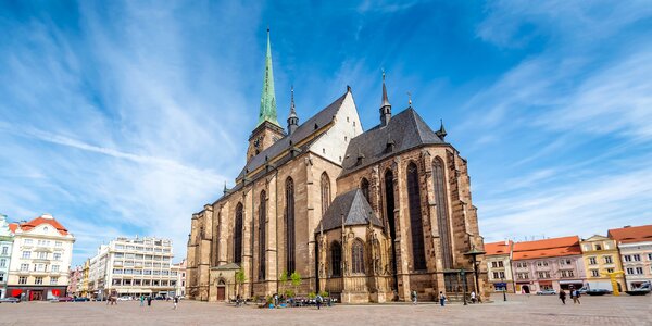 Pobyt v centre Plzne: jedlo aj wellness a pivný kúpeľ