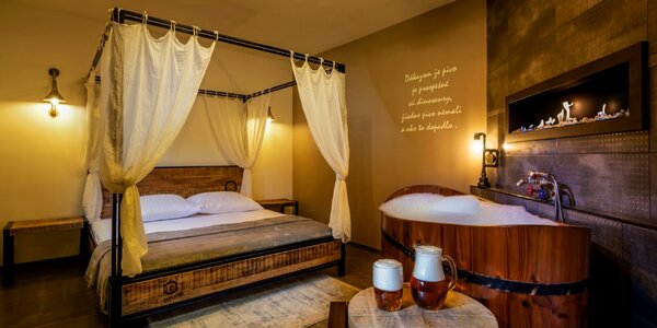 Pobyt s luxusným pivným kúpeľom na Liptove