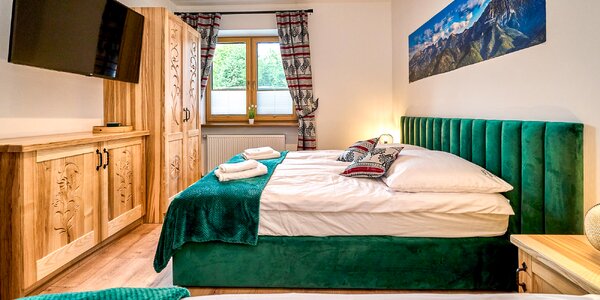 Pobyt v Zakopanom: SPA zóna a raňajky priamo do apartmánu