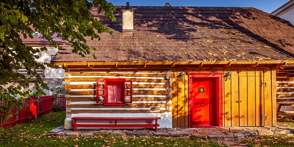 Rozprávková drevenica v Hlinsku až pre 8 výletníkov