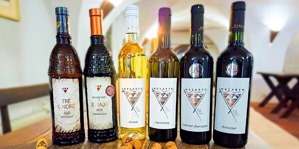 Tradičné vína od Masaryka na každú príležitosť – kartóny po 6 ks aj mix