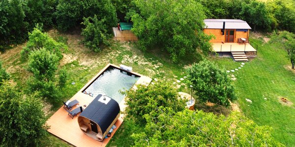 Vysočina: maringotka s raňajkami a privátnym wellness