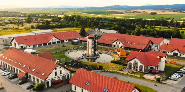 Rodinný rezort na Podpoľaní: strava, kopec atrakcií, možnosť wellness