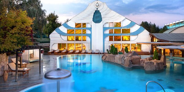 Wellness dovolenka so stravou, zážitkovými a termálnymi kúpeľmi