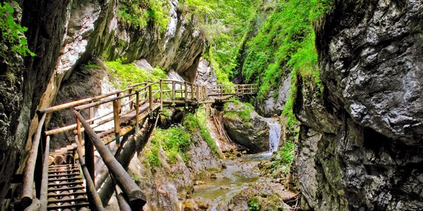 Medvedia tiesňava: zážitková turistika v Rakúsku!
