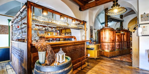 Pobyt v kroměřížskom pivovare s jedlom aj wellness