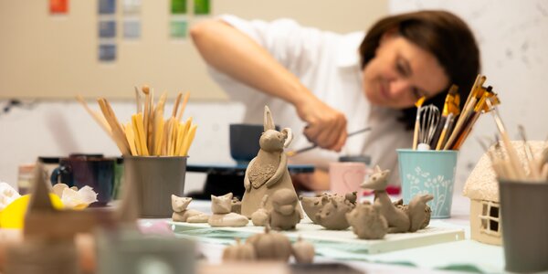 Keramika či glazúrovanie pre deti či dospelých