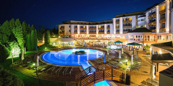 Luxusný wellness pobyt pri jazere Hévíz s polpenziou