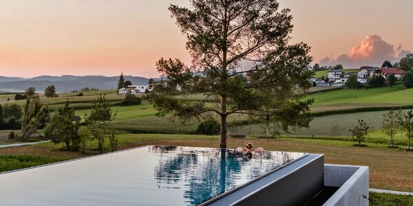 Luxus uprostred prírody, kúsok od hraníc, infinity bazén a wellness