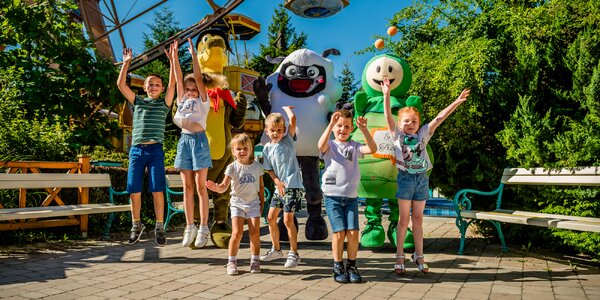 Vstupy do zábavného parku Rabkoland v Poľsku