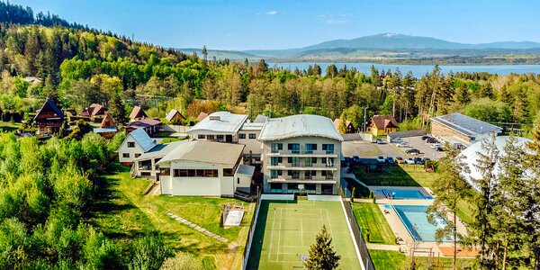 4* rezort pri Oravskej priehrade: bazény, saunový svet aj športoviská