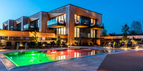 Moderný rezort v Zakopanom: wellness, raňajky až do postele