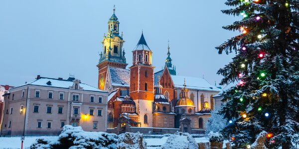 Kúzlo adventu v Krakove s vianočnými trhmi