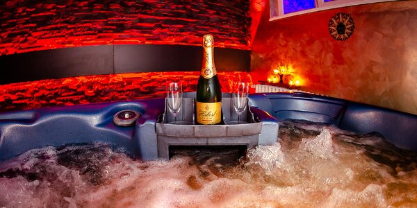 Wellness pre dvoch s privátnou vírivkou