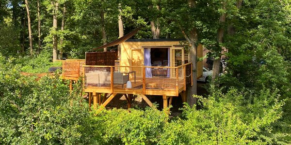Český raj: treehouse s možnosťou raňajok pre 2–4 osoby