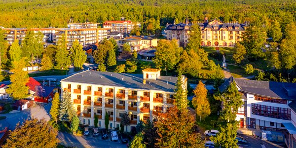 Hotel v Starom Smokovci s polpenziou a bazénom