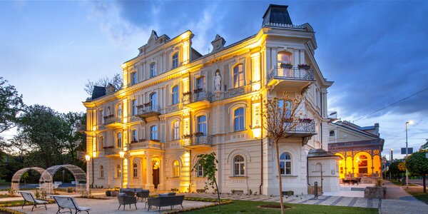 Krásny hotel vo Fr. Lázňach: jedlo, bazén aj procedúry