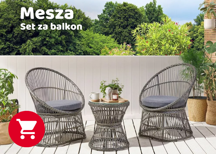 set za balkon