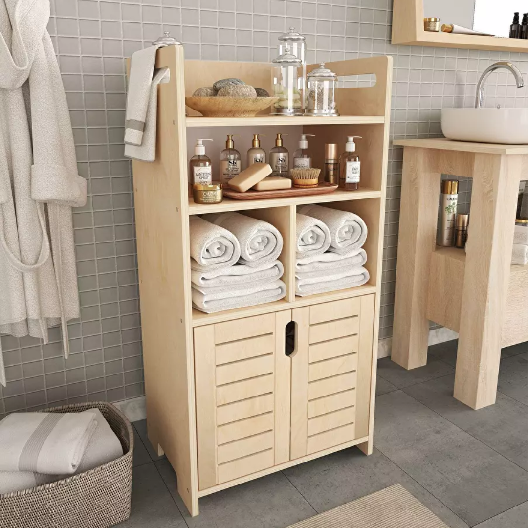 Kupaonski ormarić Porluntto 1 (breza)