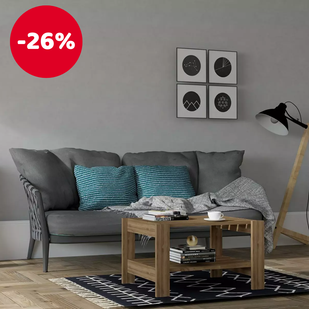 Stolić za kavu Dokimu (orah)