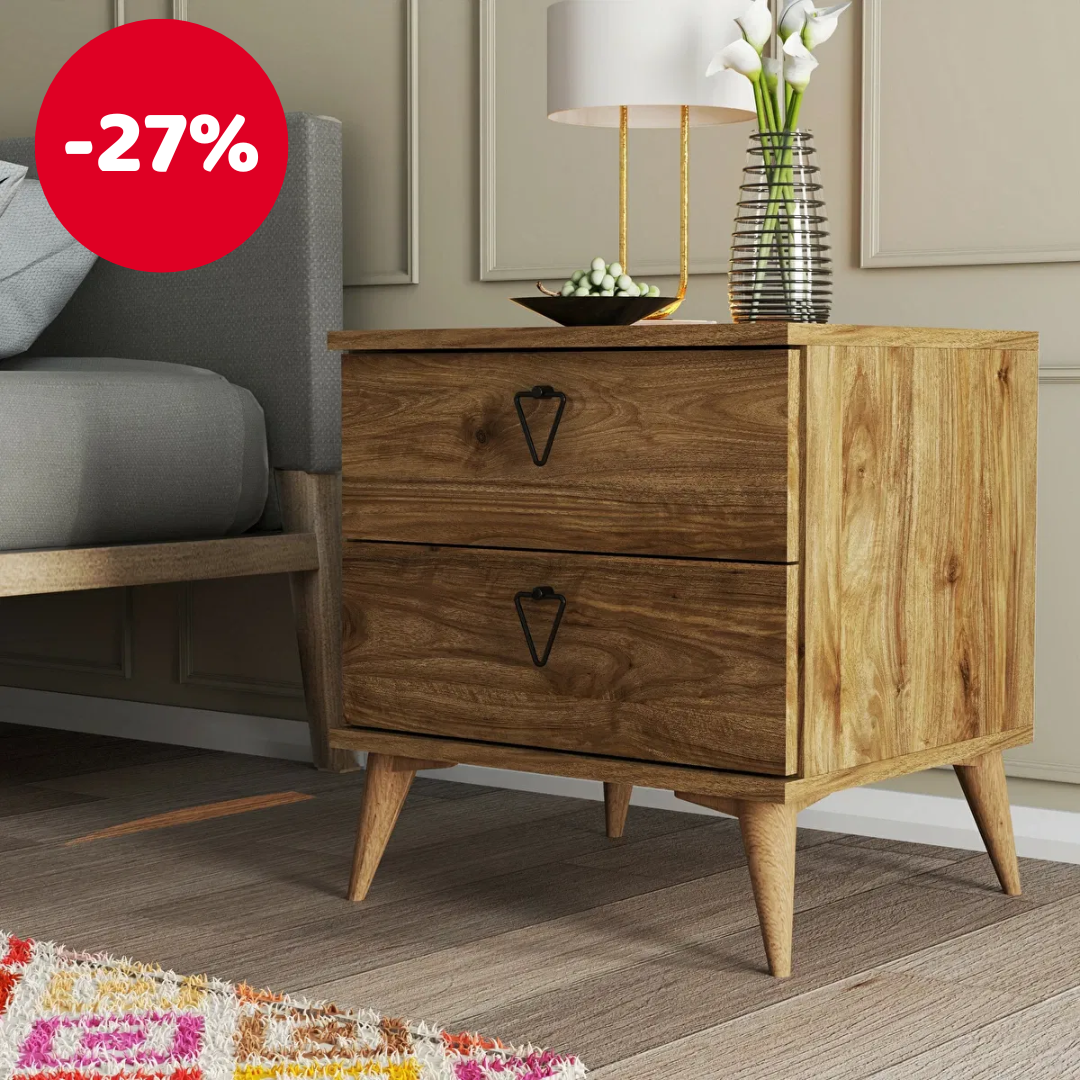 Noćni stolić Versala (orah)