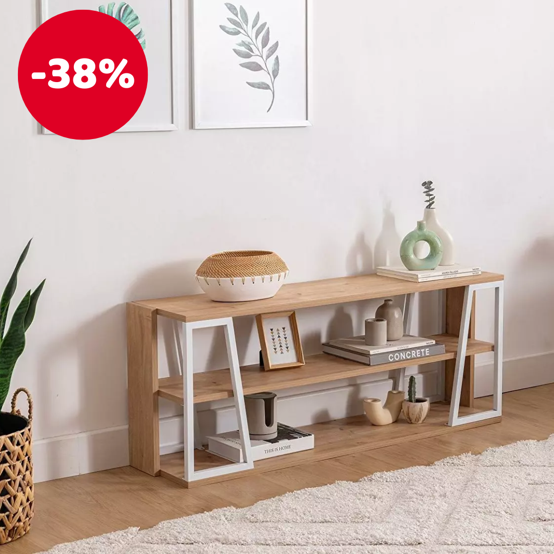 Regal Nidupe 7 (zafirov hrast + bijela)