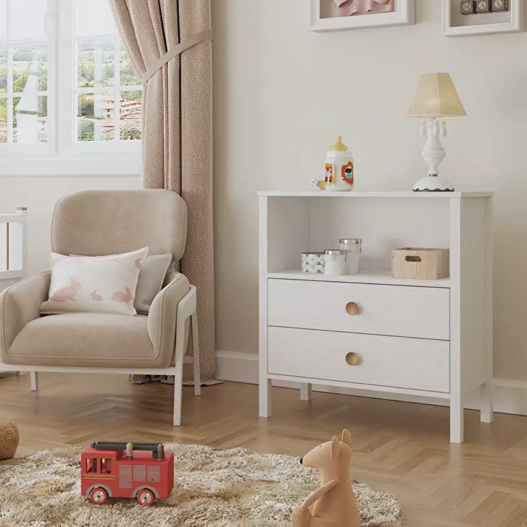 Komód Franc 16 (fehér fa)