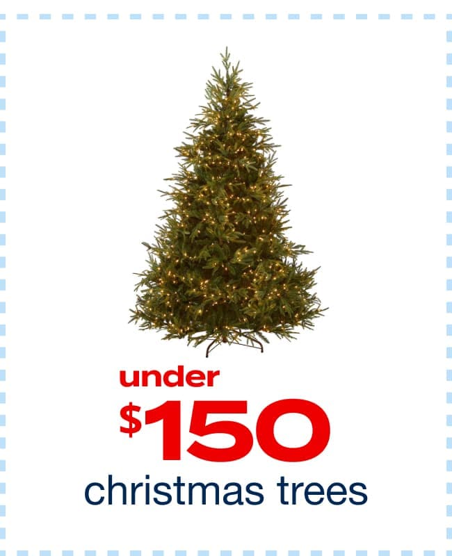 Christmas Trees Under $150