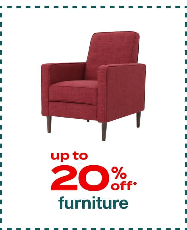 Up to 20% Off Furniture