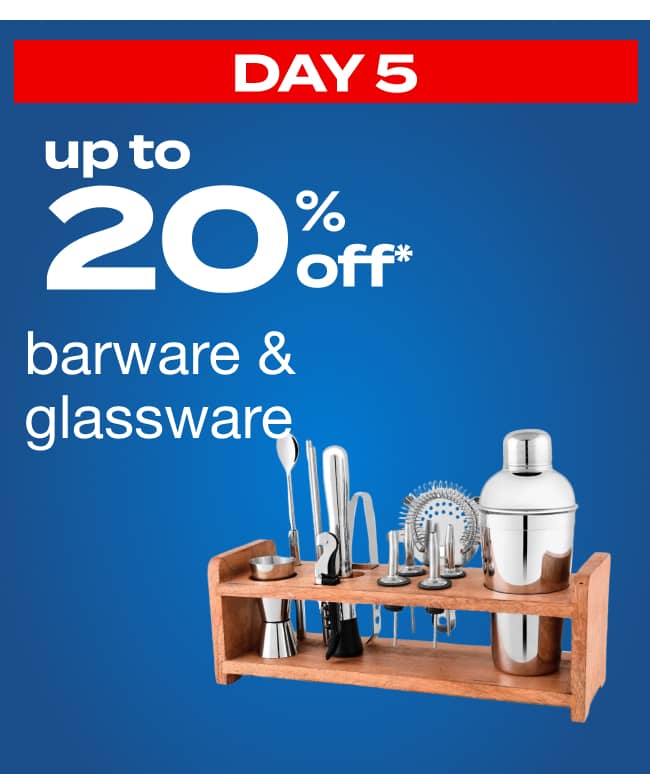 Barware & Glassware