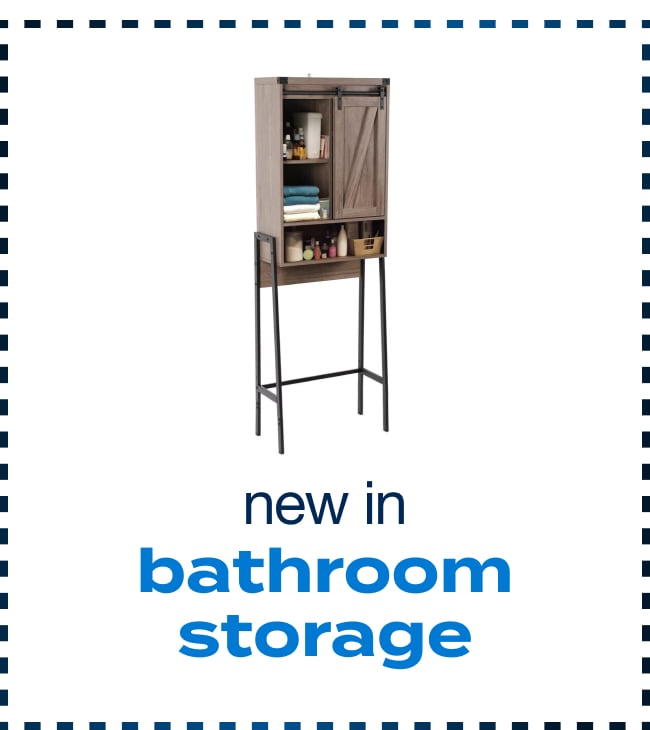 New In Bathroom Storage