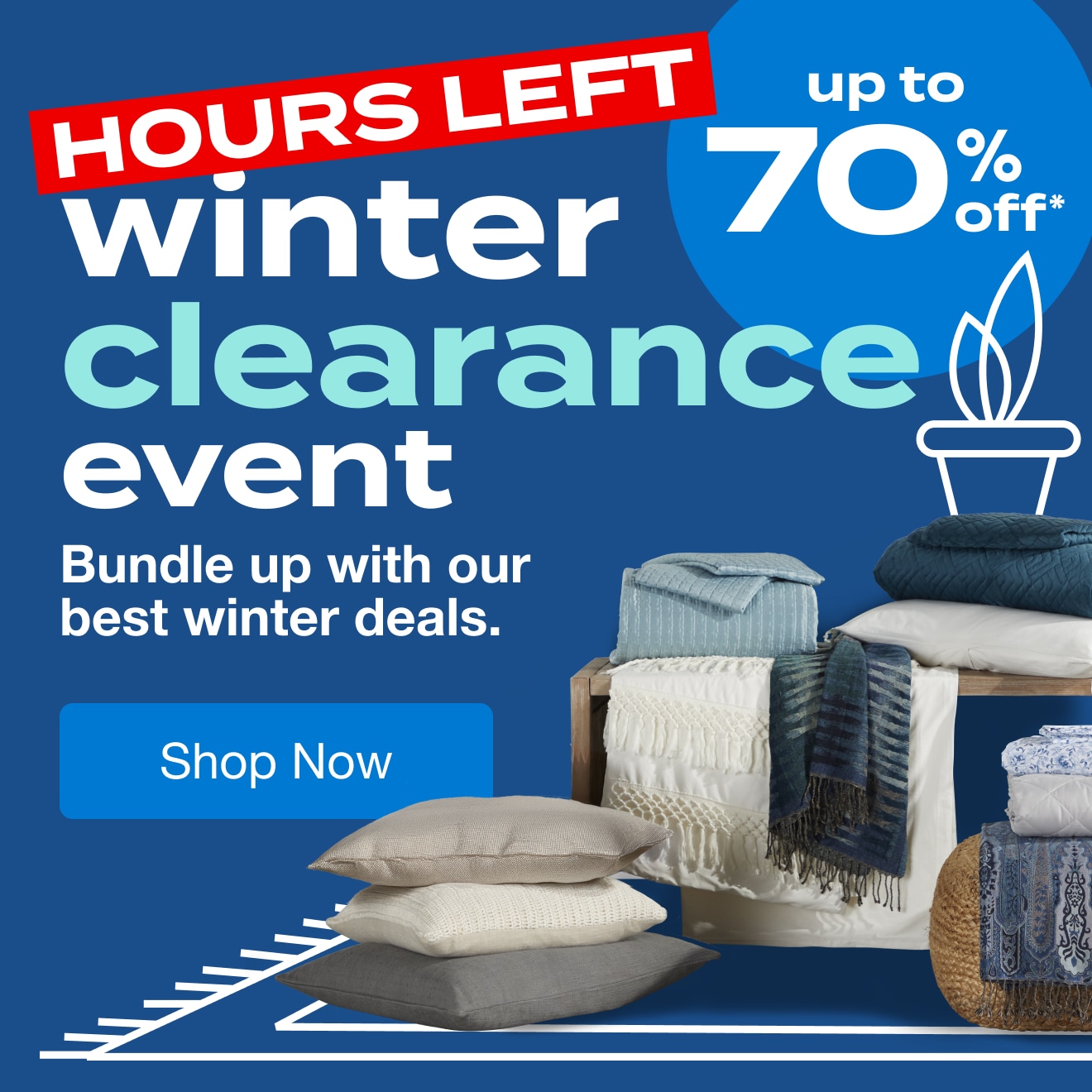 Winter Clearance Ends Tonight