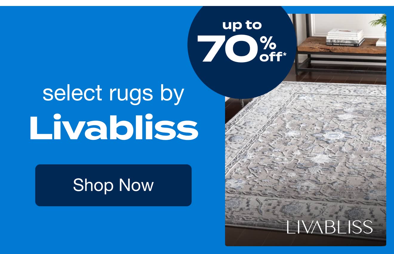 Up to 70% OFF Select Rugs by Livabliss*