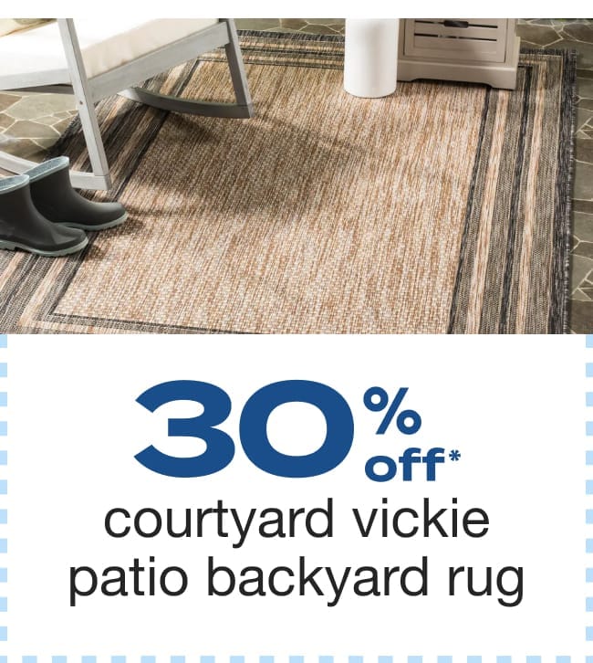 SAFAVIEH Courtyard Vickie Patio Backyard Rug