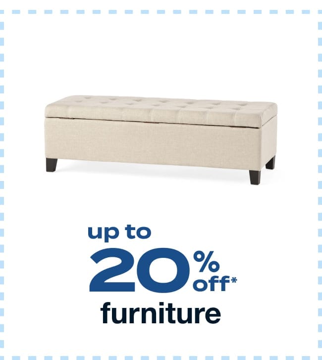 Up to 20% Off Furniture