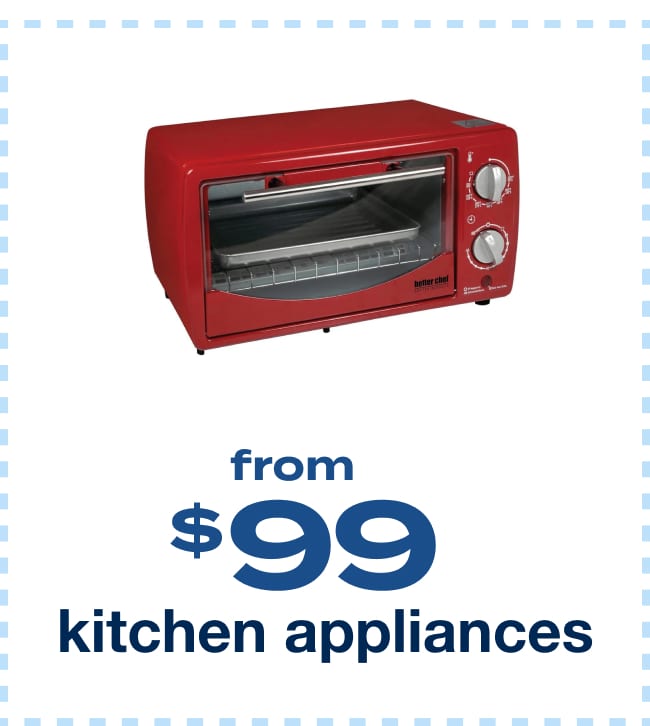 Kitchen Appliances from $99