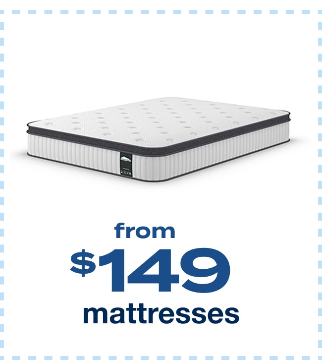 Mattresses from $149