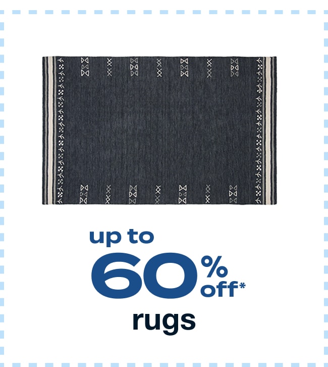 Up to 60% Off Rugs